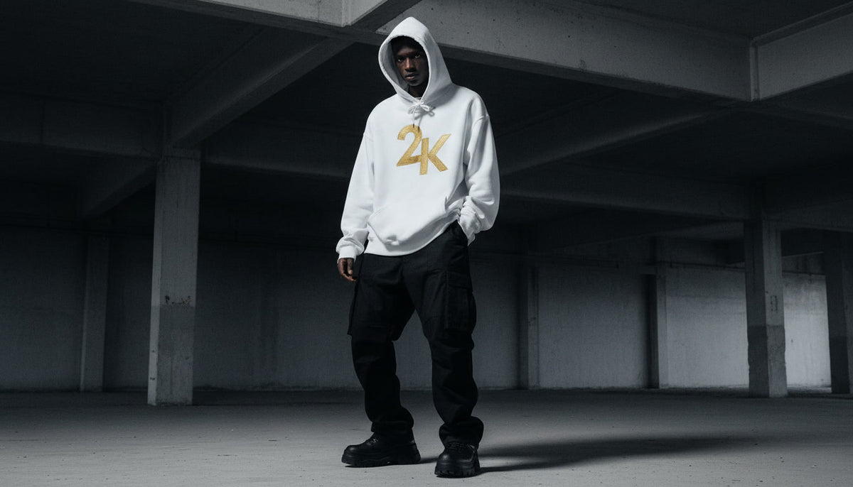 24k Signature Hoodie (white)